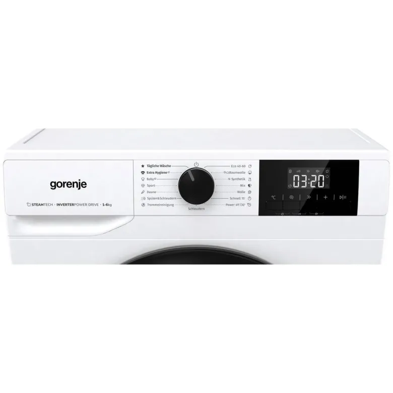 Gorenje Waschmaschine W3NGPI62SBS weiß B/H/T: ca. 60x85x44 cm ca. 60 kg