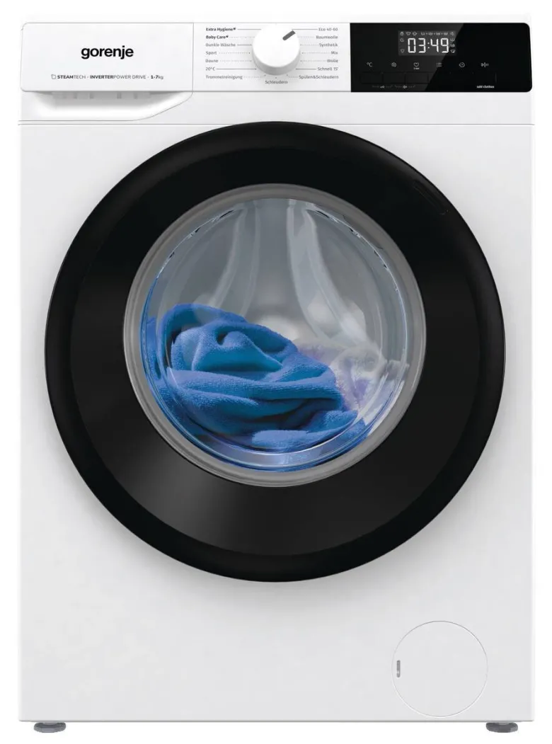 Gorenje Waschmaschine W1NHEI74SAPS/DE weiß B/H/T: ca. 60x85x47 cm ca. 7 kg