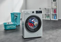 Gorenje Waschmaschine WNHEI74SAPS/DE weiß B/H/T: ca. 60x85x47 cm ca. 7 kg