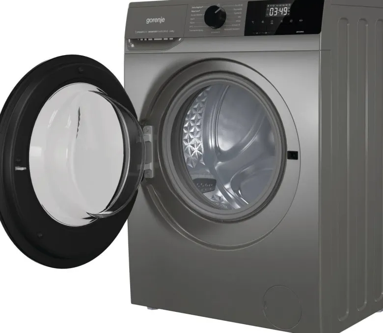 Gorenje Waschmaschine WNHEI84APSA/DE titanfarbig B/H/T: ca. 60x85x54 cm ca. 8 kg