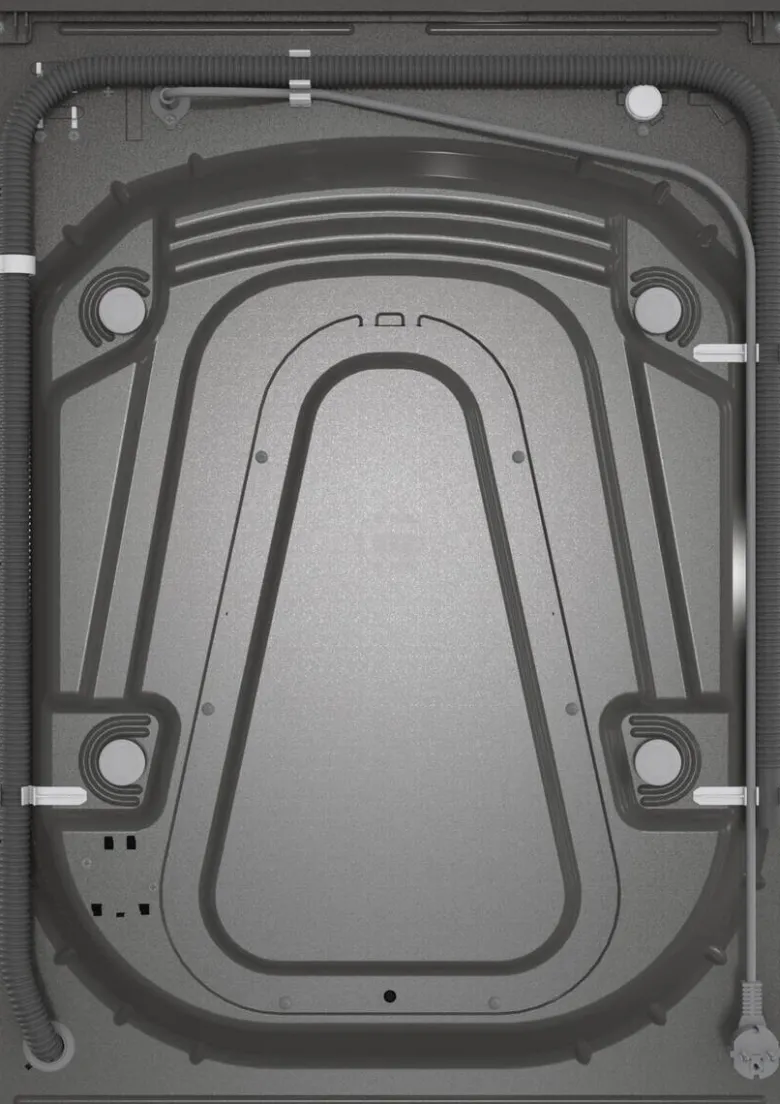 Gorenje Waschmaschine WNHEI84APSA/DE titanfarbig B/H/T: ca. 60x85x54 cm ca. 8 kg