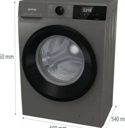 Gorenje Waschmaschine WNHEI84APSA/DE titanfarbig B/H/T: ca. 60x85x54 cm ca. 8 kg