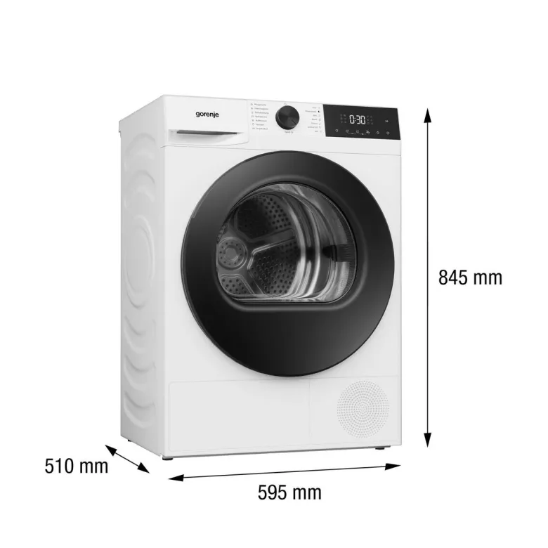 Gorenje Wärmepumpentrockner D5G2P7D weiß B/H/T: ca. 59,5x84,5x59 cm ca. 7 kg