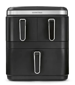 GOURMETmaxx Heißluftfritteuse 19712 schwarz Metall B/H/L: ca. 37,55x43x37,75 cm ca. 17 l