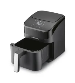 GOURMETmaxx Heißluftfritteuse schwarz Metall B/H/L: ca. 24x28,6x34,9 cm ca. 4 l