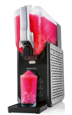 GOURMETmaxx Slushy Ice Maker 19174 schwarz Kunststoff B/H/L: ca. 23x50,5x50 cm