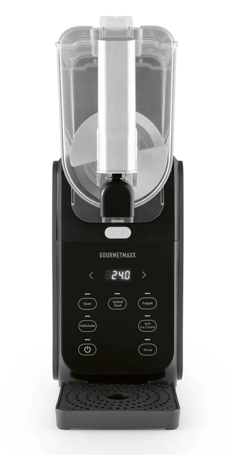 GOURMETmaxx Slushy Ice Maker 19174 schwarz Kunststoff B/H/L: ca. 23x50,5x50 cm
