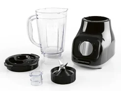 GOURMETmaxx Standmixer schwarz Edelstahl B/H/L: ca. 17,5x37,5x21 cm