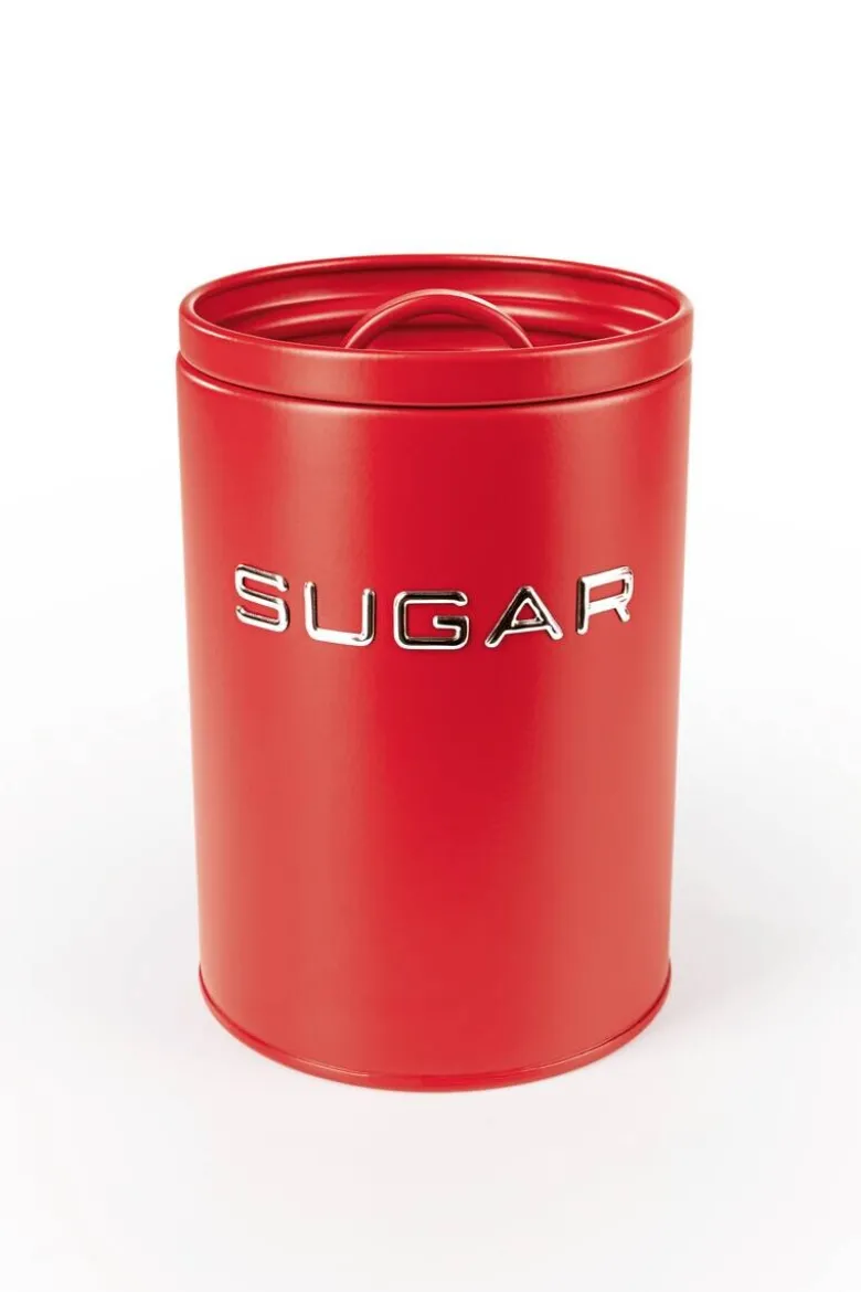 GOURMETmaxx Vorratsdosenset rot B/H/L: ca. 18x23x34 cm
