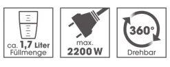 GOURMETmaxx Wasserkocher