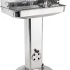 Grill Edelstahl B/H/L: ca. 38x88x58 cm