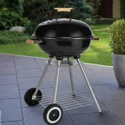 Grill Stahl H/D: ca. 79x48 cm