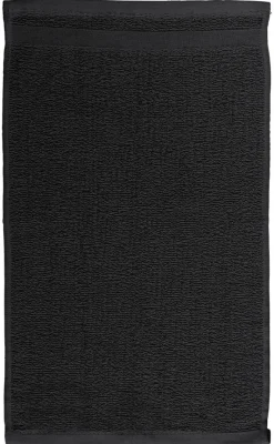 Gästehandtuch Miami schwarz Baumwolle B/L: ca. 30x50 cm
