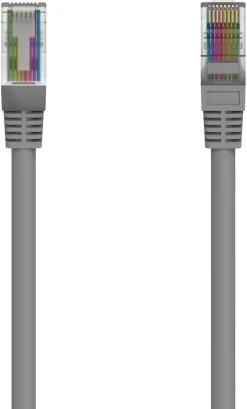 HAMA Netzwerkkabel 3 m grau
