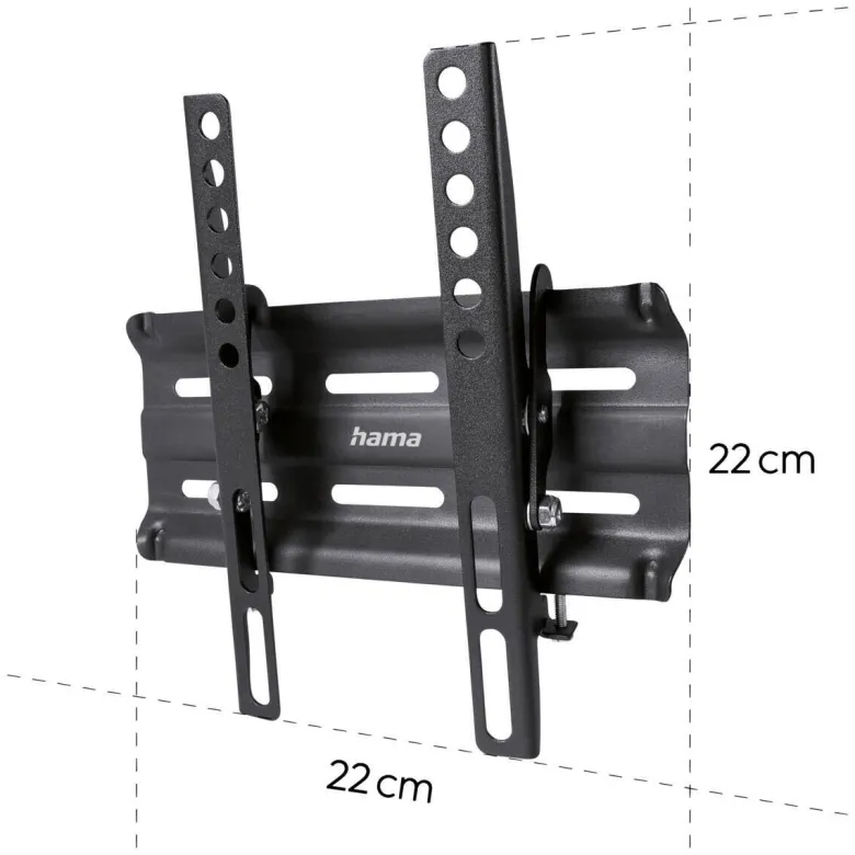 HAMA Wandhalter bis 48" schwarz