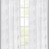 Happy Home Kombivorhang Blattranke silber B/L: ca. 140x245 cm