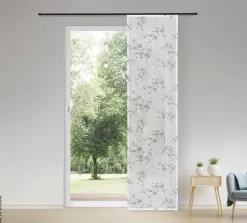 Happy Home Schiebevorhang Ranke grau B/L: ca. 60x245 cm