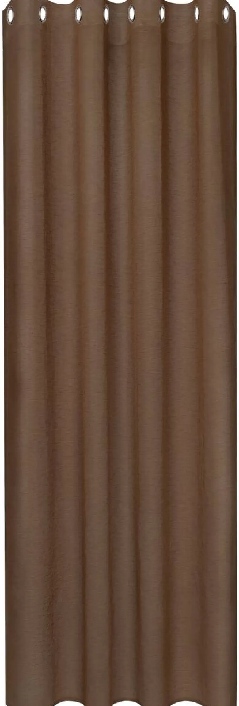 happy home Ösenvorhang Freiburg Mocha Mousse B/L: ca. 140x235 cm