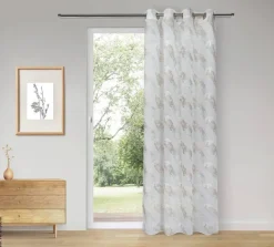 Happy Home Ösenvorhang Sylt taupe B/L: ca. 145x245 cm