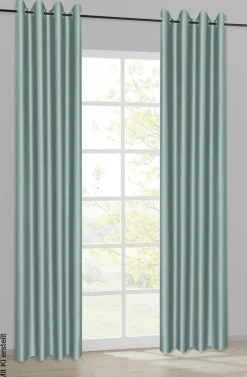 Happy Home Verdunklungsvorhang türkis B/L: ca. 140x245 cm