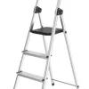 Haushaltsleiter Aluminium B/H/L: ca. 74x138x41,7 cm