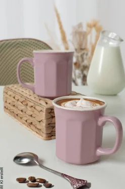 HermiaConcept Kaffeebecher 6-tlg. creme Keramik 6 tlg.