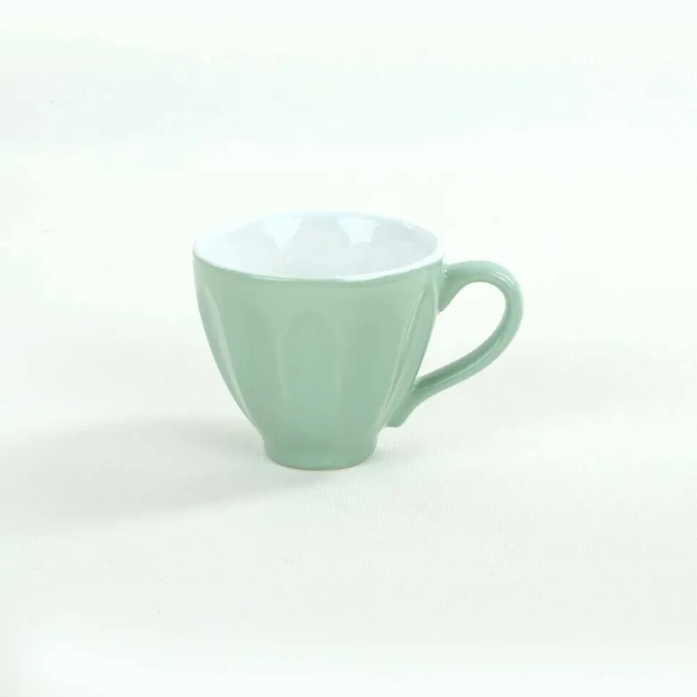HermiaConcept Teetasse 12-tlg. mehrfarbig Steingut