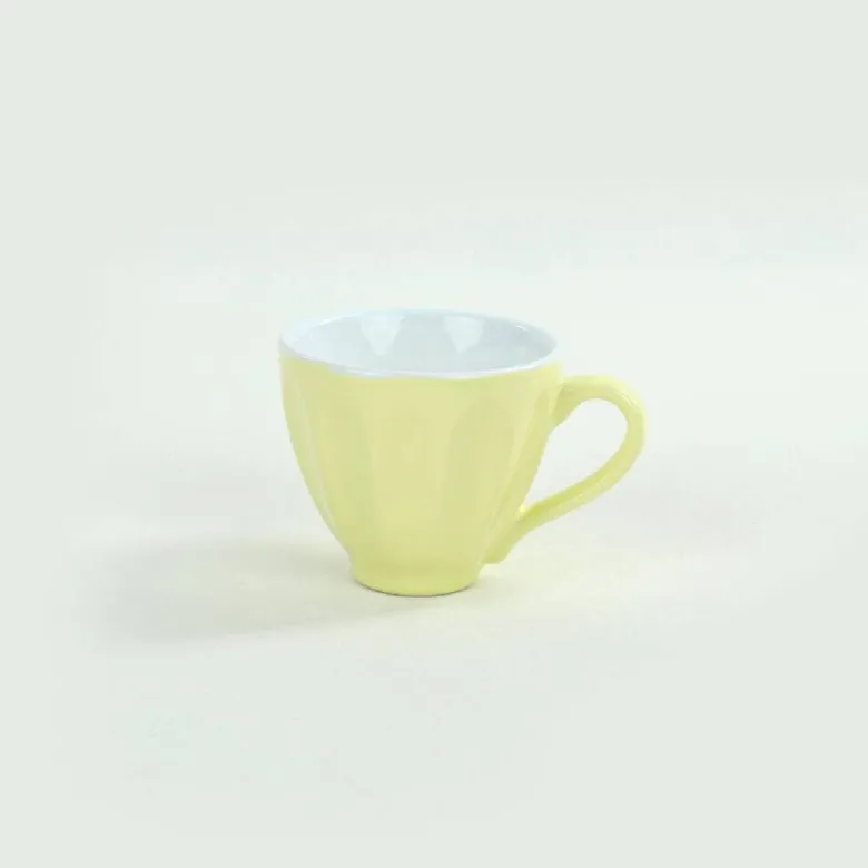 HermiaConcept Teetasse 12-tlg. mehrfarbig Steingut