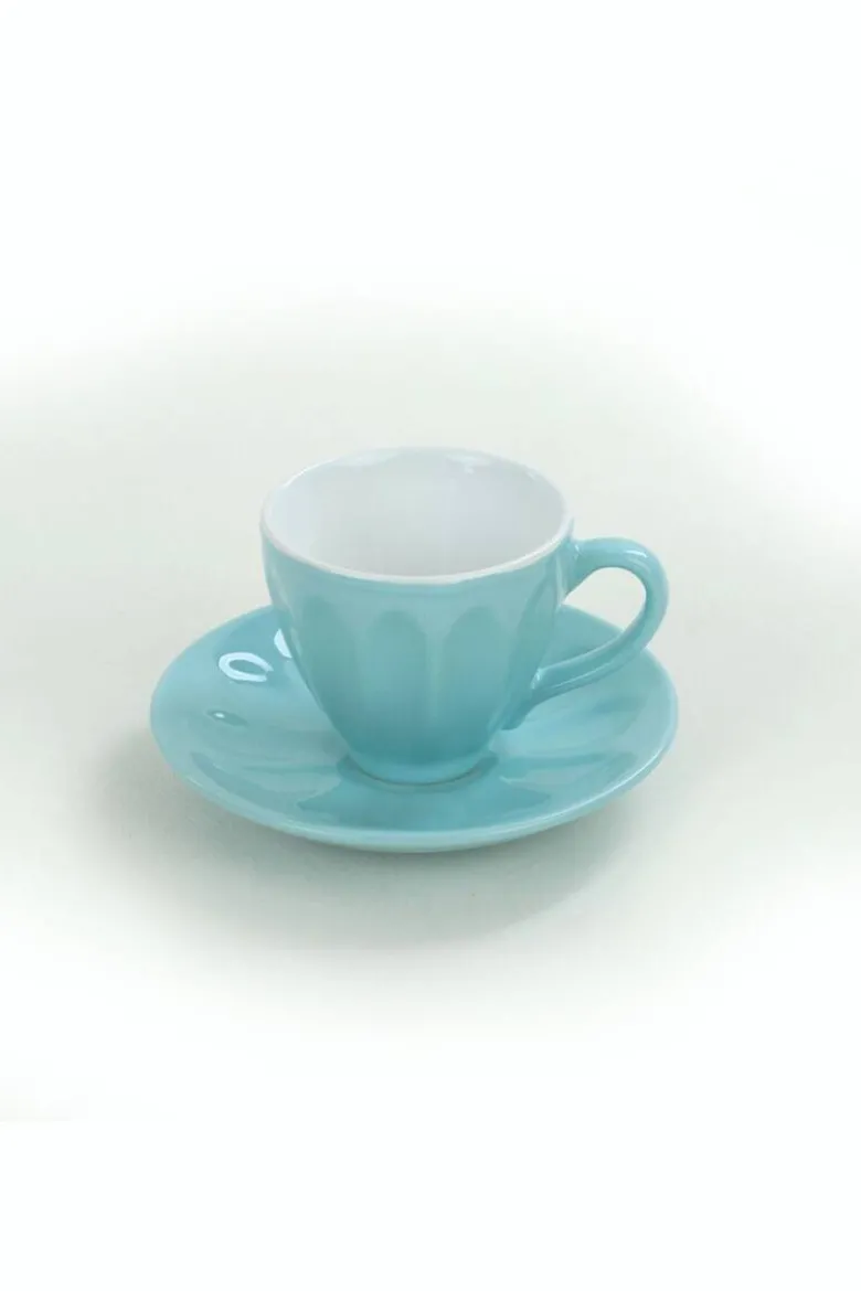HermiaConcept Teetasse 12-tlg. mehrfarbig Steingut