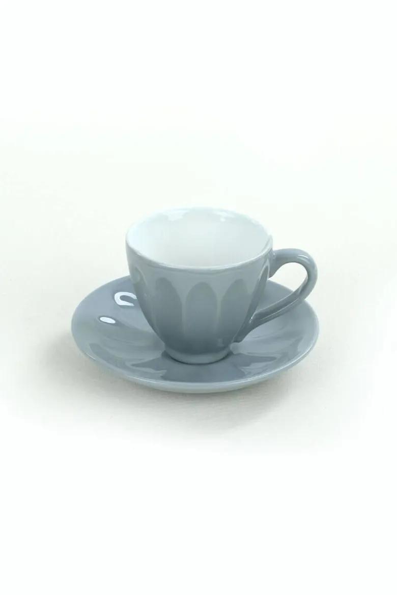 HermiaConcept Teetasse 12-tlg. mehrfarbig Steingut