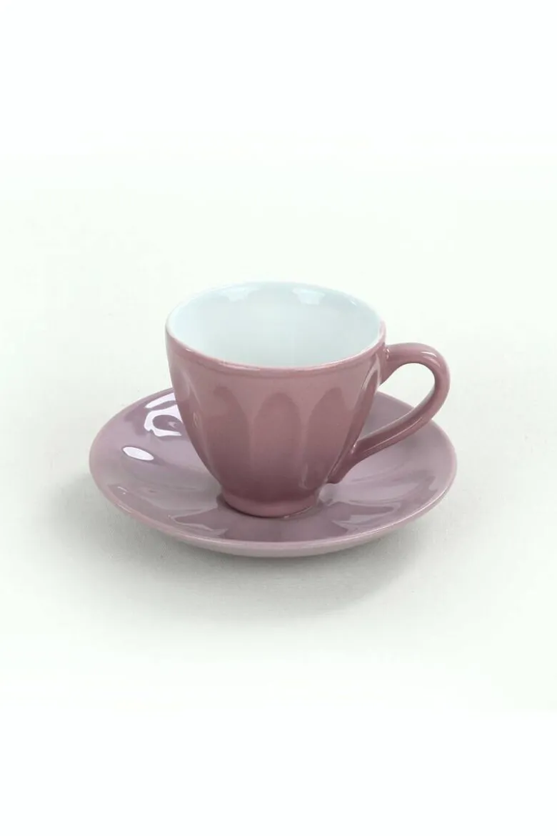HermiaConcept Teetasse 12-tlg. mehrfarbig Steingut