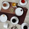 HermiaConcept Teetasse 12-tlg. weiß Steingut