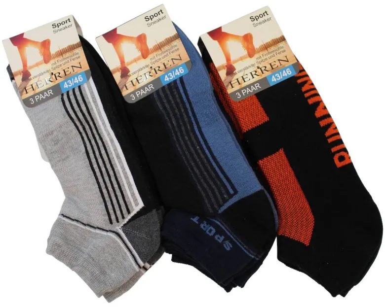 Herren-Socken sortiert 1 Packstücke Größe 39-42