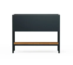 Herstera Garden Hochbeet Deco anthrazit Stahl B/H/L: ca. 100x80x40 cm
