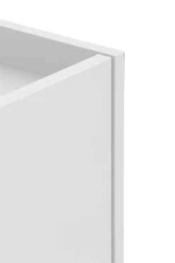 Highboard Avio weiß B/H/T: ca. 30,2x106,1x23,4 cm