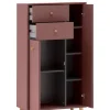 Highboard Bjarne mauve B/H/T: ca. 60,2x103,4x33,05 cm