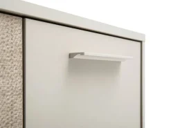 Highboard Edno creme Eiche Nachbildung B/H/T: ca. 59,8x124x19,5 cm