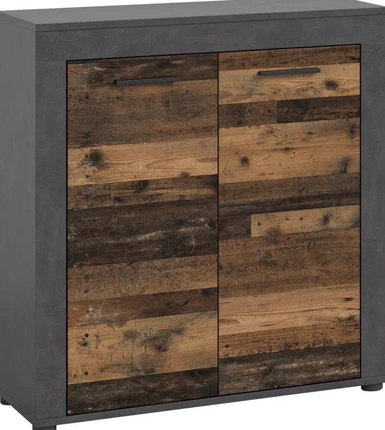 Highboard Jam Matera Nachbildung Old Wood Nachbildung B/H/T: ca. 88x80x35 cm