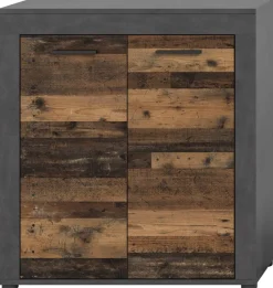 Highboard Jam Matera Nachbildung Old Wood Nachbildung B/H/T: ca. 88x80x35 cm