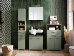 Highboard Mono Pistazie B/H/T: ca. 59,8x110,5x32,6 cm