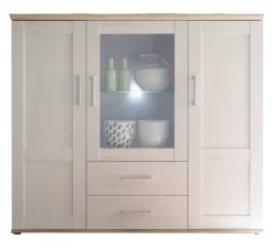 Highboard Romance Sibiu Lärche Nachbildung San-Remo Nachbildung B/H/T: ca. 156x137x46 cm