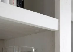 Highboard Westerland weiß B/H/T: ca. 105x115x45 cm