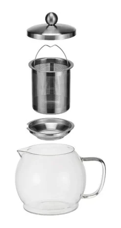 HI Glas-Teekanne transparent