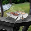 HI Grill Edelstahl B/H/L: ca. 27x37x42 cm