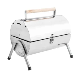 HI Grill Edelstahl B/H/L: ca. 27x37x42 cm