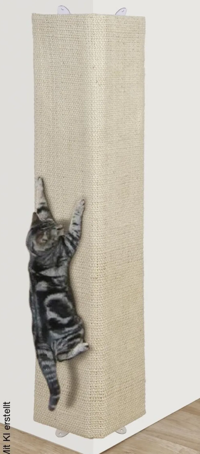 HI Katzenkratzbrett beige MDF B/H/L: ca. 1x80x28 cm