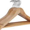 HI Kleiderbügelset natur Holz