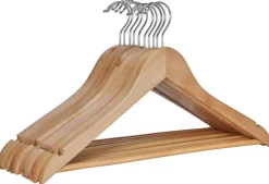 HI Kleiderbügelset natur Holz
