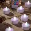 HI LED-Teelichter weiß