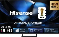 Hisense Mini-LED-Fernseher 55U7SE B/H: ca. 123x77 cm